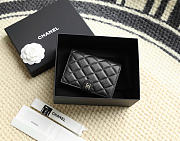 Chanel Caviar Quilted Passport Holder Black - 14x10.5x2cm - 2