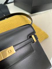 YSL Small Manhattan Shoulder Bag Black - 24cm - 6