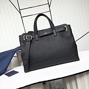 Medium Dior Normandie Tote Bag Black Dior Icons Calfskin - 42x27.5x17cm - 4