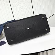 Medium Dior Normandie Tote Bag Black Dior Icons Calfskin - 42x27.5x17cm - 3