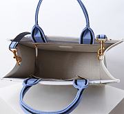 Dioramour Medium Dior Book Tote Latte Embroidery with Multicolor Amour 1947 Motif and Latte Calfskin - 36.5x28x17.5cm - 5