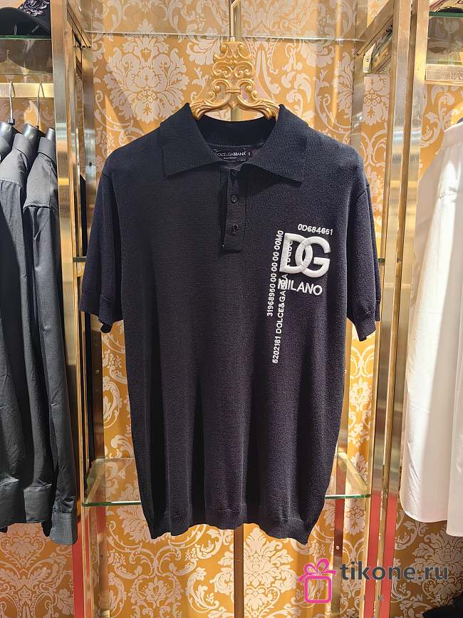 Dolce&Gabbana Polo Shirt Black 18050 - 1