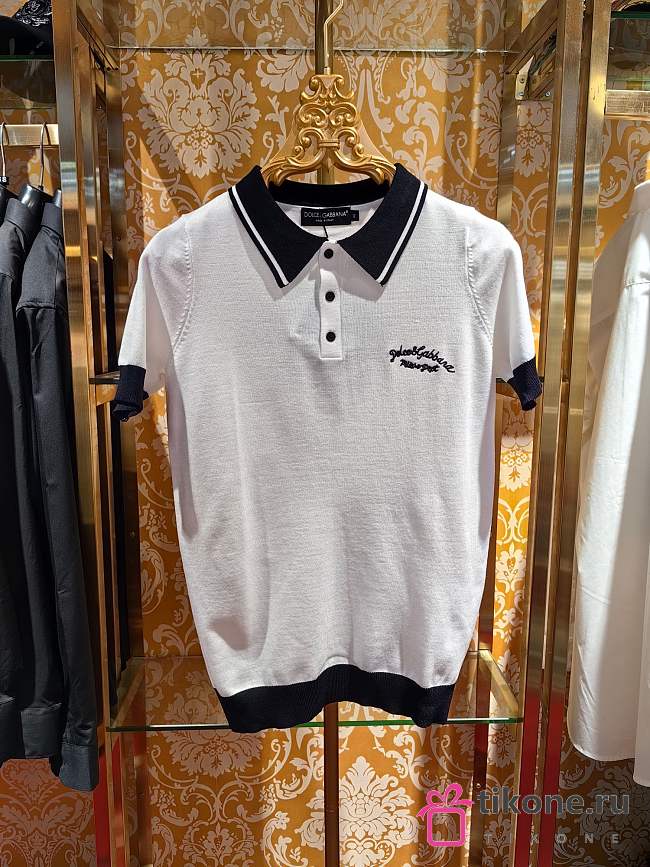 Dolce&Gabbana Polo Shirt White 18052 - 1