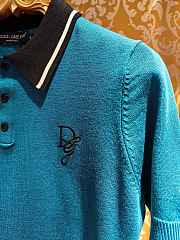 Dolce&Gabbana Polo Shirt Blue 18055 - 4