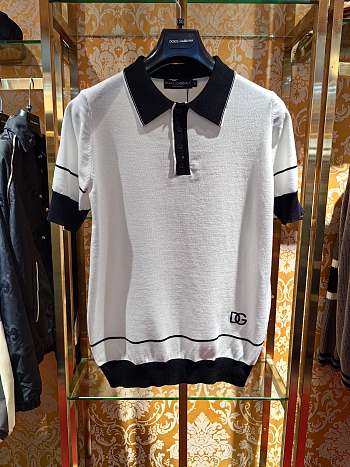 Dolce&Gabbana Polo Shirt White 18056