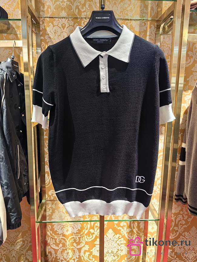 Dolce&Gabbana Polo Shirt Black 18057 - 1