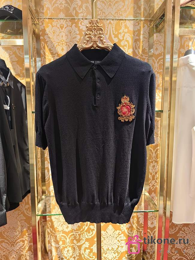 Dolce&Gabbana Polo Shirt Black 18063 - 1
