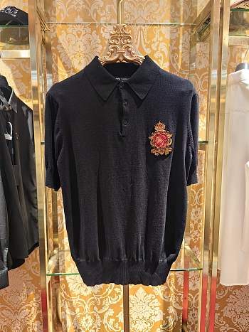 Dolce&Gabbana Polo Shirt Black 18063