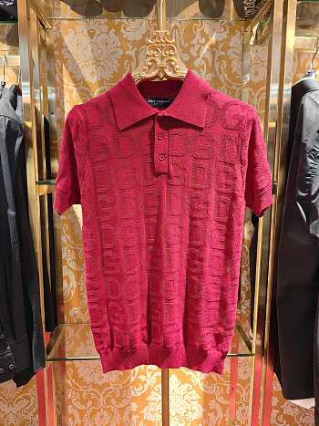 Dolce&Gabbana Polo Shirt Red 18066