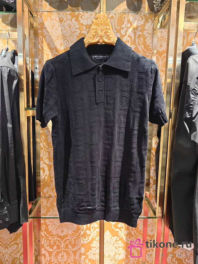 Dolce&Gabbana Polo Shirt Black 18067 - 1
