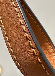 Loewe Braided Leather Bag Strap Brown - 4