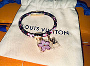LVxTM Cherry Blossom Bracelet Sakura Brown M8978F - 4