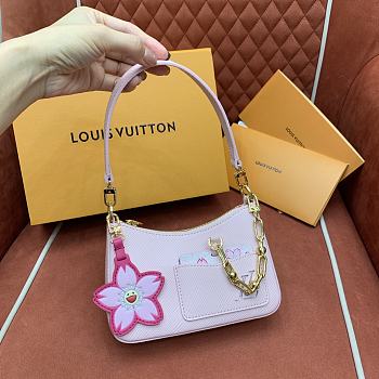 LVxTM Marellini Epi Leather Cheeky Pink M13101 - 19x13.5x6.5cm