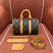 LV Keepall Bandouliere 25 Autres Cuirs Monogram M14026 - 25x15x11cm - 5