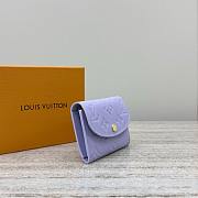 LV Rosalie Coin Purse Monogram Empreinte Purple - 11x2.5x8cm - 5