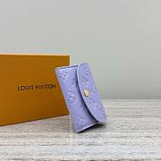 LV Rosalie Coin Purse Monogram Empreinte Purple - 11x2.5x8cm - 4