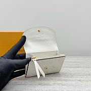 LV Rosalie Coin Purse Monogram Empreinte White - 11x2.5x8cm - 3