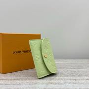 LV Rosalie Coin Purse Monogram Empreinte Light Green - 11x2.5x8cm - 5