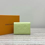 LV Rosalie Coin Purse Monogram Empreinte Light Green - 11x2.5x8cm - 3