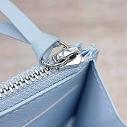 LV Rosalie Coin Purse Monogram Empreinte Light Blue - 11x2.5x8cm - 5