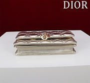 My Dior Mini Bag Light Gold Cannage Lambskin - 21x11.5x4.5cm - 5
