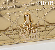 My Dior Mini Bag Gold Cannage Lambskin - 21x11.5x4.5cm - 2