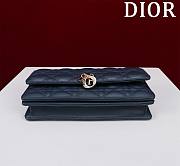My Dior Mini Bag Navy Cannage Lambskin - 21x11.5x4.5cm - 6