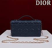 My Dior Mini Bag Navy Cannage Lambskin - 21x11.5x4.5cm - 4