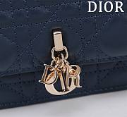 My Dior Mini Bag Navy Cannage Lambskin - 21x11.5x4.5cm - 3