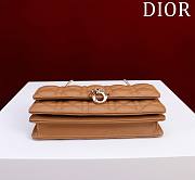 My Dior Mini Bag Brown Cannage Lambskin - 21x11.5x4.5cm - 5
