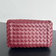 Bottega Veneta Medium Parachute Burgundy - 29.5x18.5x17.5cm - 3
