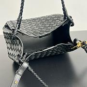 Bottega Veneta Medium Parachute Black - 29.5x18.5x17.5cm - 5