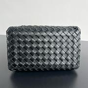 Bottega Veneta Medium Parachute Black - 29.5x18.5x17.5cm - 3