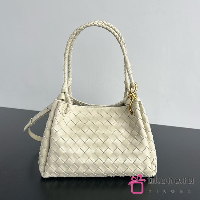 Bottega Veneta Medium Parachute White - 29.5x18.5x17.5cm - 1