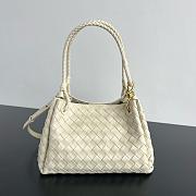 Bottega Veneta Medium Parachute White - 29.5x18.5x17.5cm - 1