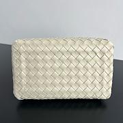 Bottega Veneta Medium Parachute White - 29.5x18.5x17.5cm - 2