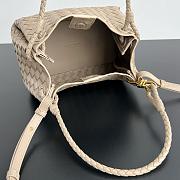 Bottega Veneta Medium Parachute Beige - 29.5x18.5x17.5cm - 3