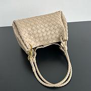 Bottega Veneta Medium Parachute Beige - 29.5x18.5x17.5cm - 2