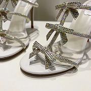Rene Caovilla Caterina Sandal With White Crystals - 6
