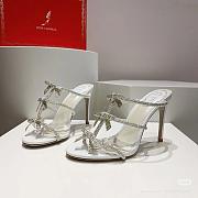 Rene Caovilla Caterina Sandal With White Crystals - 3