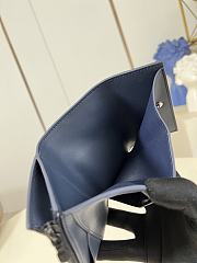 LV Victor Wallet Monogram Shadow Leather Blue - 11.5x9x2.5cm - 5