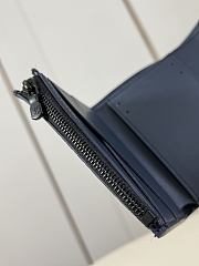 LV Victor Wallet Monogram Shadow Leather Blue - 11.5x9x2.5cm - 4
