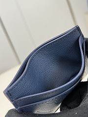 LV Pocket Organizer Monogram Shadow Blue M14786 - 7.5x11.1x1cm - 2