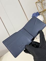 LV Multiple Wallet Monogram Shadow Blue M14787 - 11.5x9x1.5cm - 4