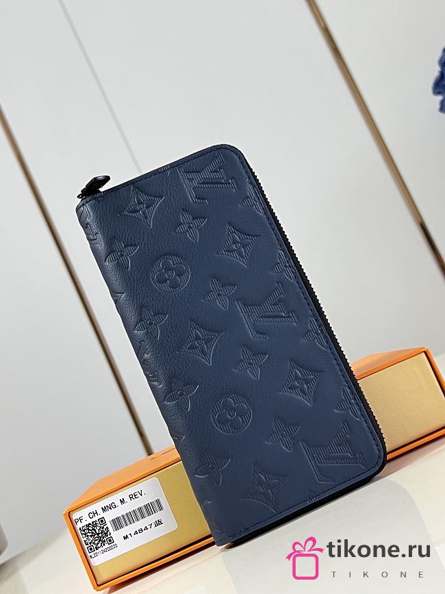 LV Zippy Wallet Horizontal Monogram Shadow M14847 - 21x2.5x10cm - 1