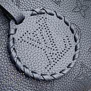 LV Blossom PM Perforated Mahina Navy M14317 - 20x20x12.5cm - 2