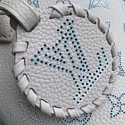 LV Blossom PM Mahina Leather Brume Gray M12088 - 20x20x12.5cm - 4