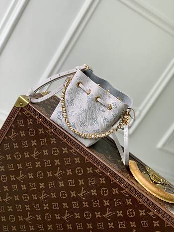 LV Pico Bella Mahina Leather Brume M12127 - 10.5x13x11cm