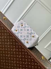 LV Bella Mahina Leather Brume Gray M12125 - 19x22x14cm - 2