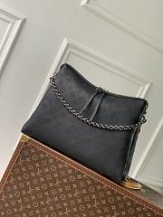 LV Hand It All MM Mahina Leather Black M24132 - 32x29x13cm - 5